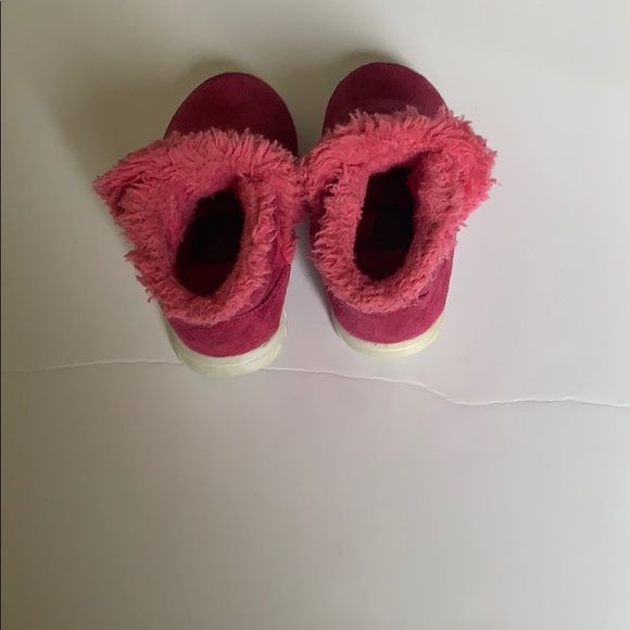 CRB girl pink boots size 5 - Picture 3 of 6